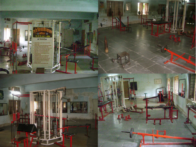 सर्वांसाठी आरोग्य आरोग्यासाठी सर्व उपकरणांनी परिपूर्ण आशा व्यायाम शाळेची उभारणी 