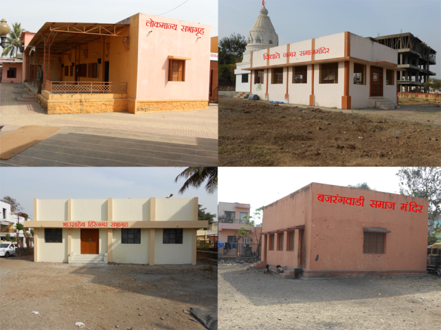 परिसरातील नागरिकांना घर पट्टी व पाणी  पट्टीभरण्यासाठी ७-८ कि.मी.जावे लागत होते.ही अडचन लक्ष्यात घेऊन गांधीनगर येथे घर पट्टी पाणीपट्टी भरणा केंद्राचे उपकार्यालय महापालिकेच्या माध्यमातून करून घेतले.