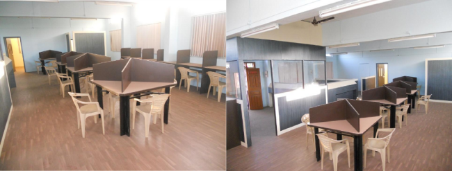 मनुष्यत्त्व्याचा पूर्ण विकास म्हणजे शिक्षण विध्यार्थ्यांना एकग्रतेने अभ्यास करता यावा म्हणून सुसज्ज अभ्यासिका उभारणी.